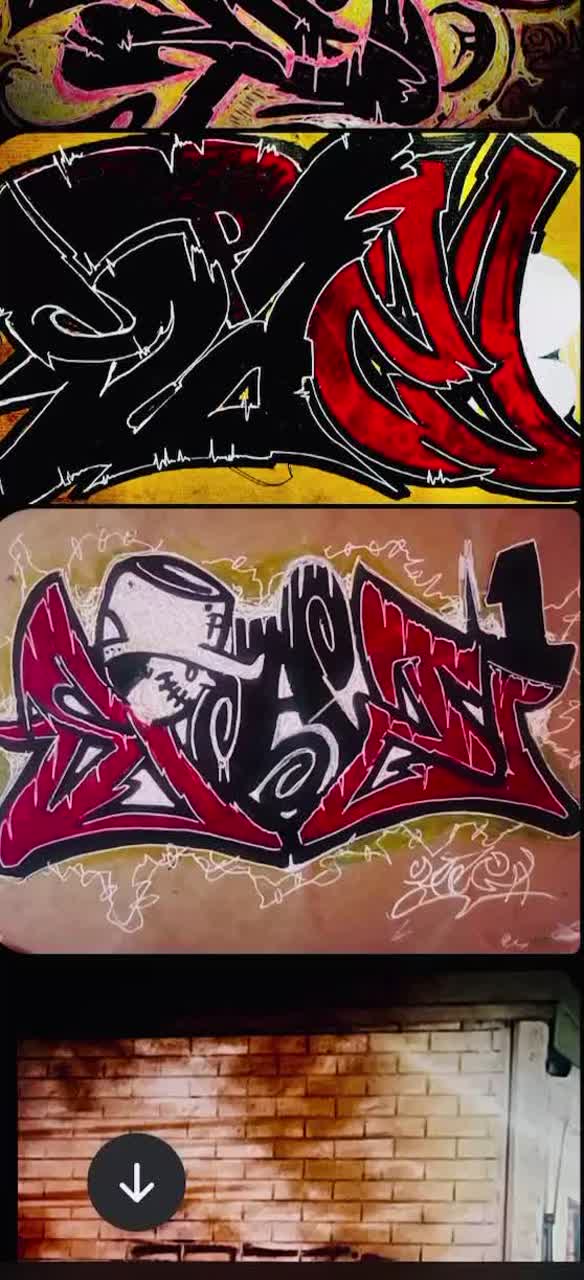 my routine artwork