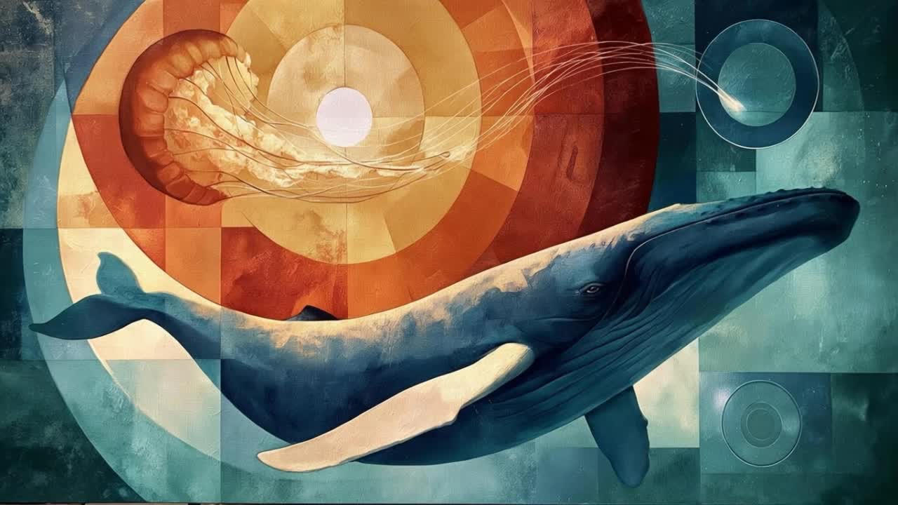 4🦉✨🐚Still Swaying on the Waves | 仍在海浪中搖曳 | Ça tangue encore artwork
