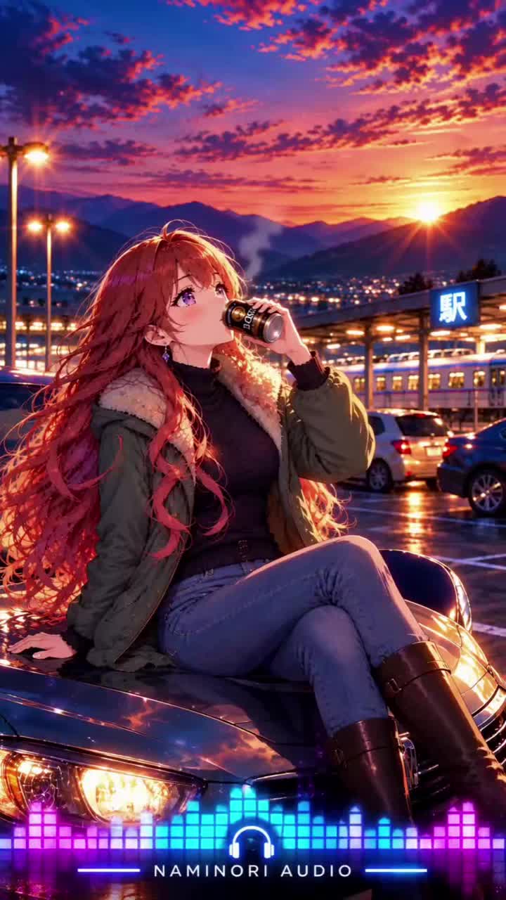 (Morning City 🚗 Drive ☀️ Guitar Fusion 🎸 Ver.) Sunlit Metro ～Welcome Home～ A Happy Morning Coffee ☕💕 artwork