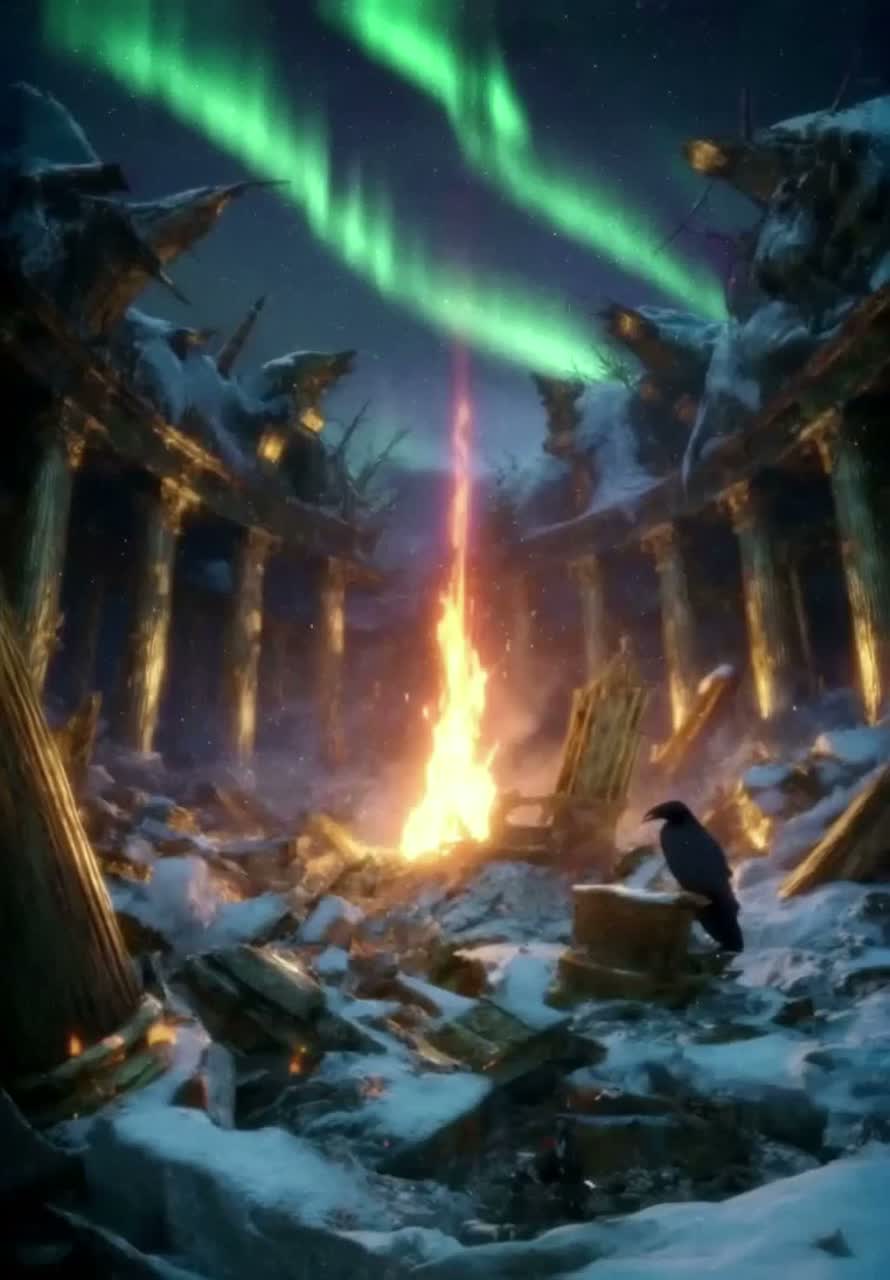 The Last Light of Asgard (Ritual Trap Version) artwork