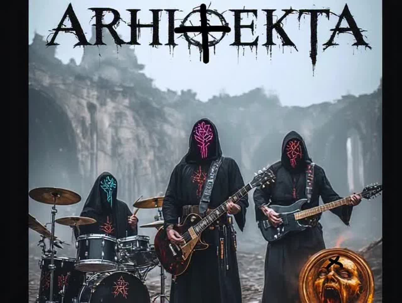 ARHITEKTA i Mc Coja  -Razbij lance,  i poludi uz Gljivu. V2 artwork