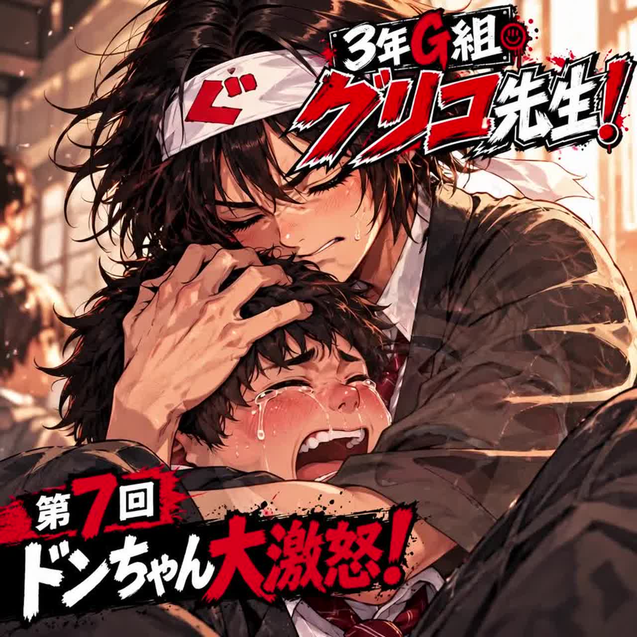 3年Ｇ組グリコ先生第7回予告（樹里亜編） artwork