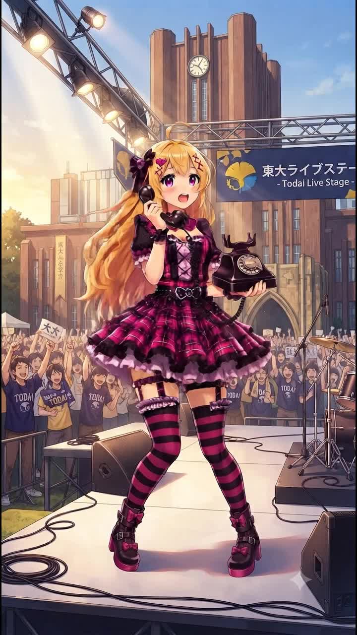【ネコにゃーシリーズ】もしもしできゅんしちゃう♡ ライブver. その1 #Denpa song（にゃんでんかんでんコラボ） artwork