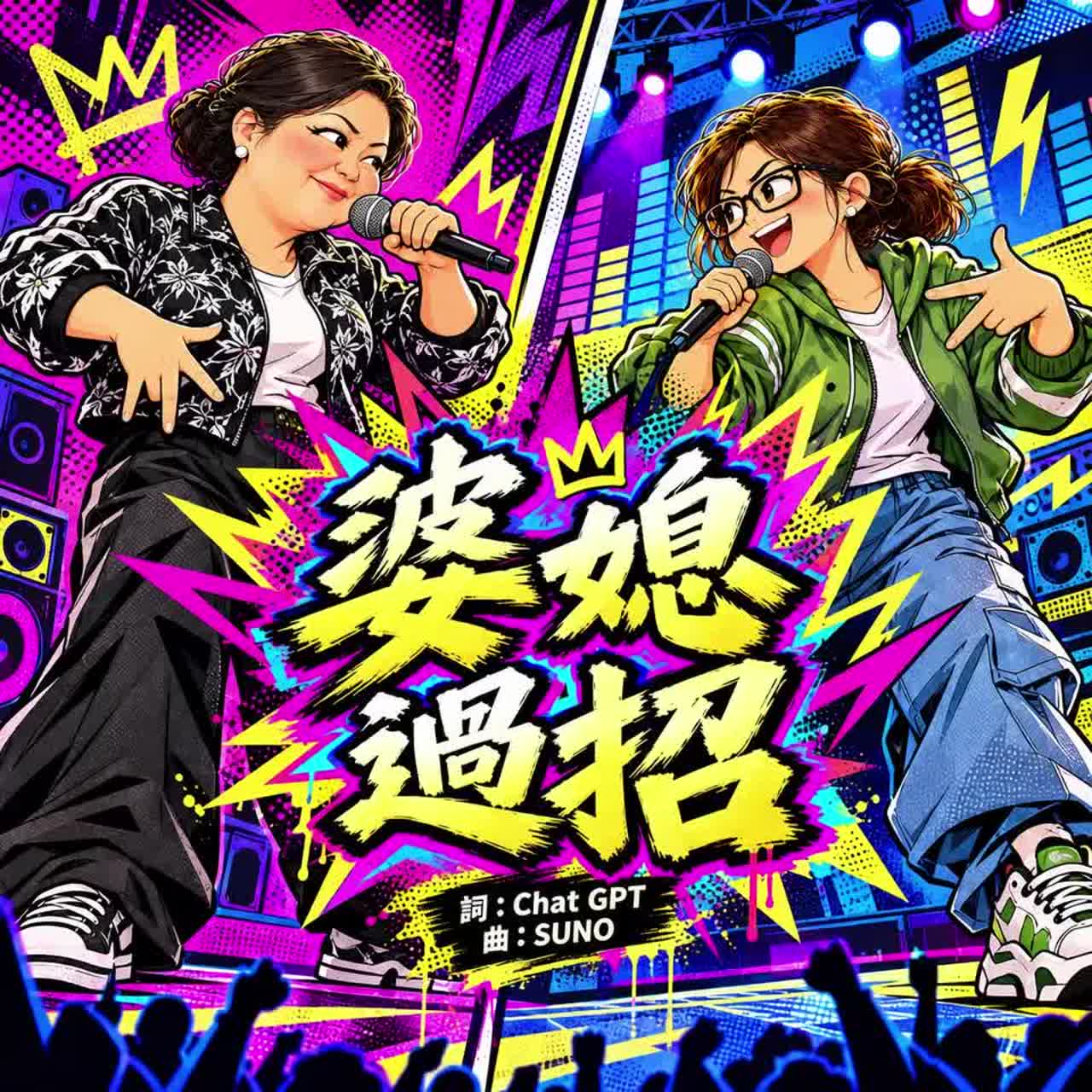 婆媳過招 artwork