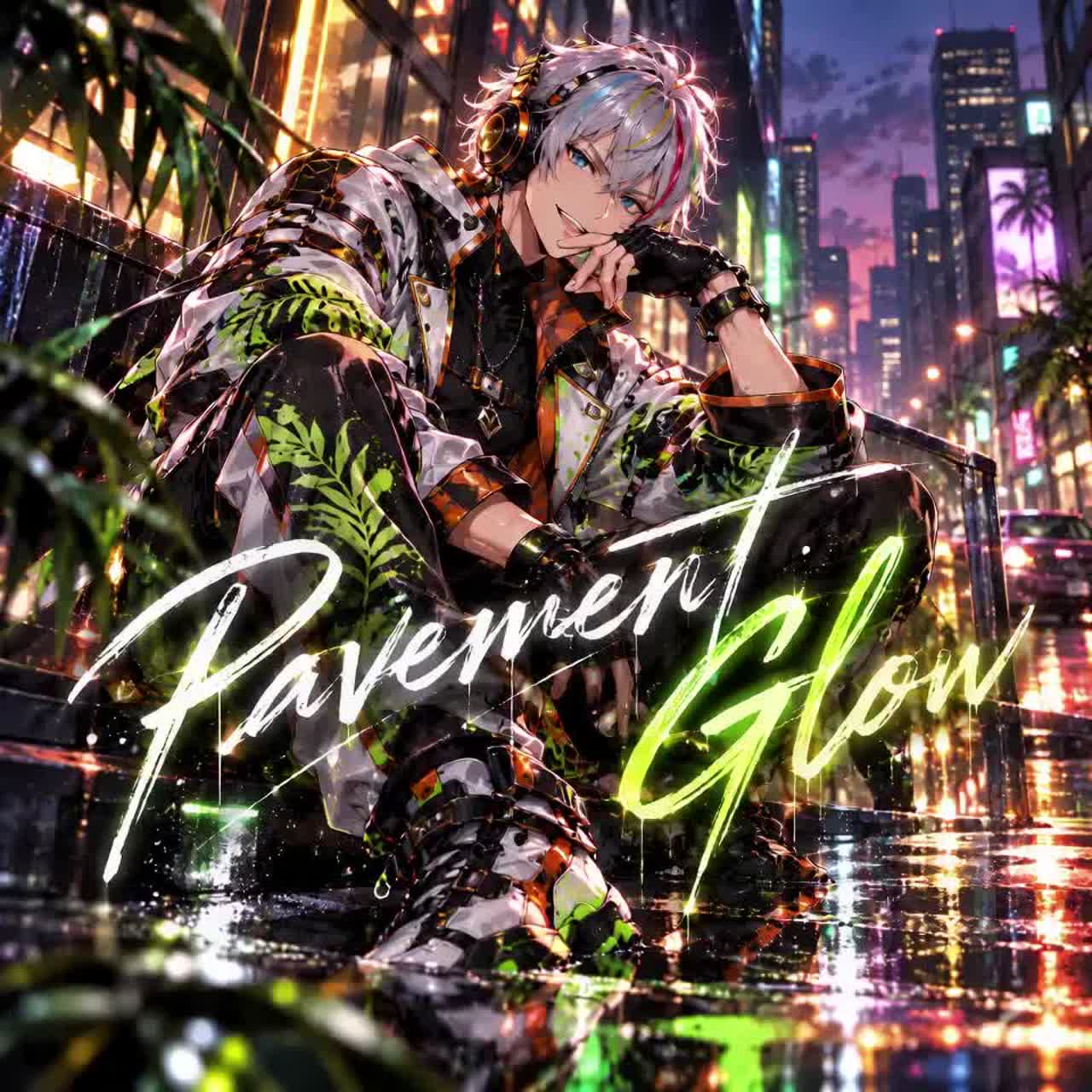 Pavement Glow #おされさんめ #じゃんぐる村 artwork