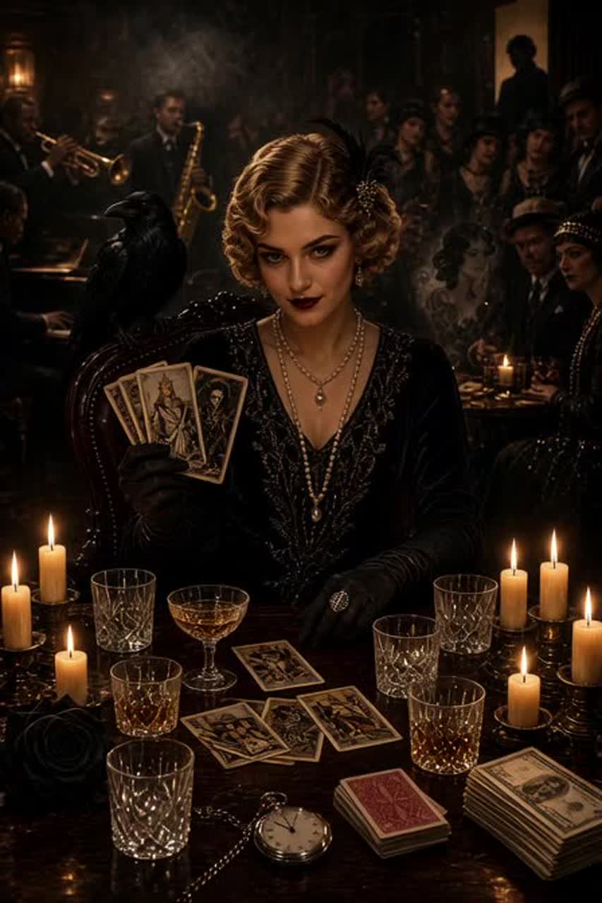 THE WITCH AT TABLE SEVEN artwork