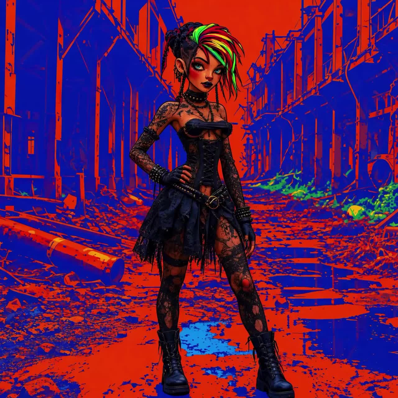 TUMBLING DOWN artwork