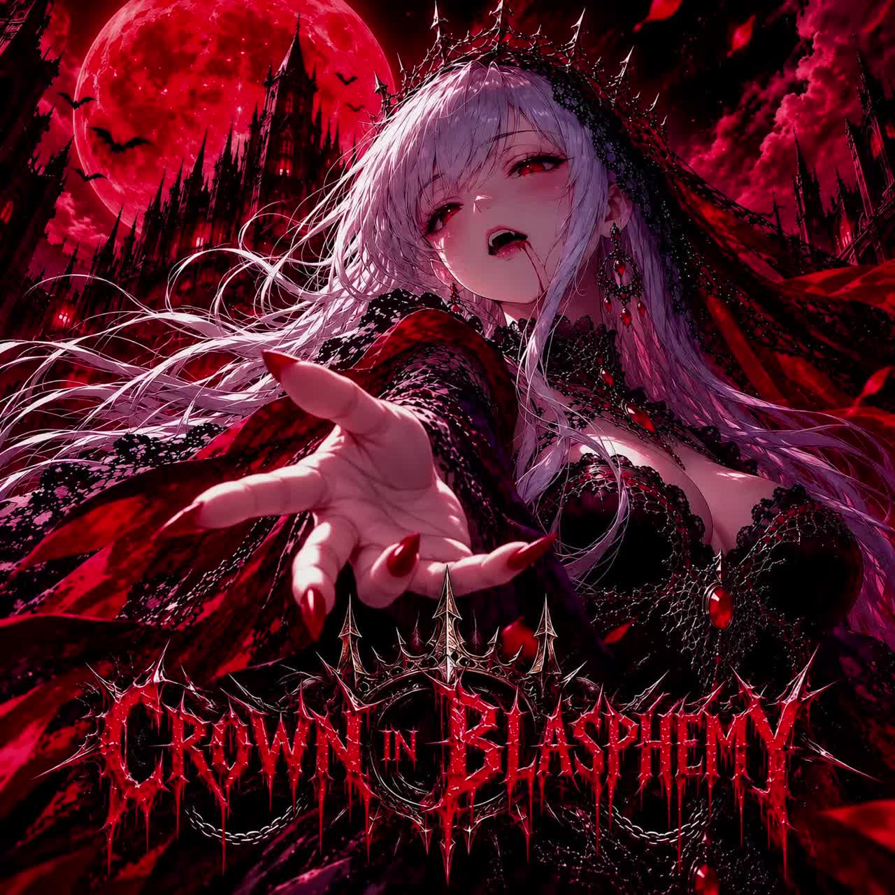 CROWN IN BLASPHEMY (v6) artwork
