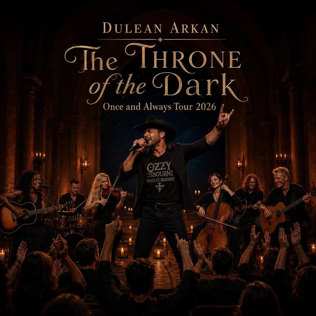 The Throne of the Dark [Live, Once and Always Tour 2026] artwork