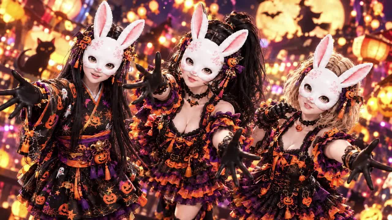 [ポルトガル語ver ]Olá, Olá, Dança de Halloween ♪26はろはろはろうぃん音頭♪26Hallo Hallo Halloween Dancing artwork