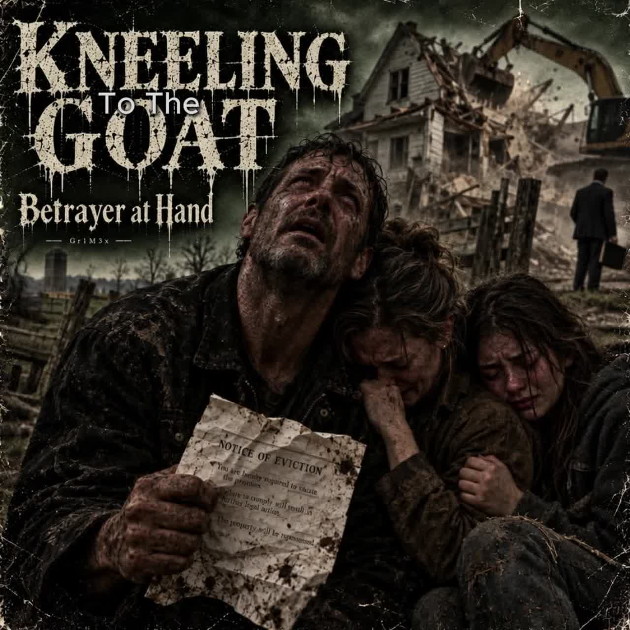 Kneeling to the Goat - Betrayer at Hand artwork
