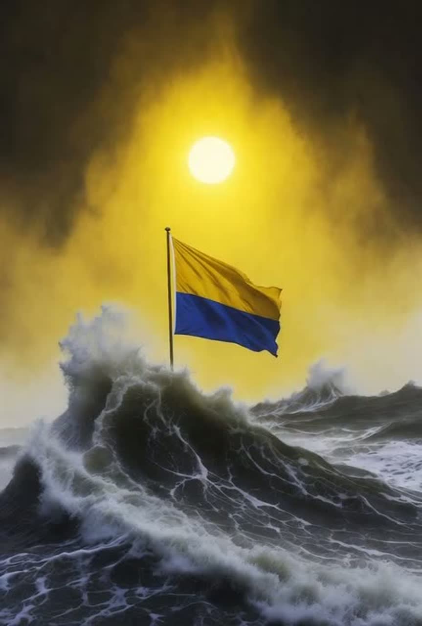 Жовто-блакитний - природи наш знак artwork