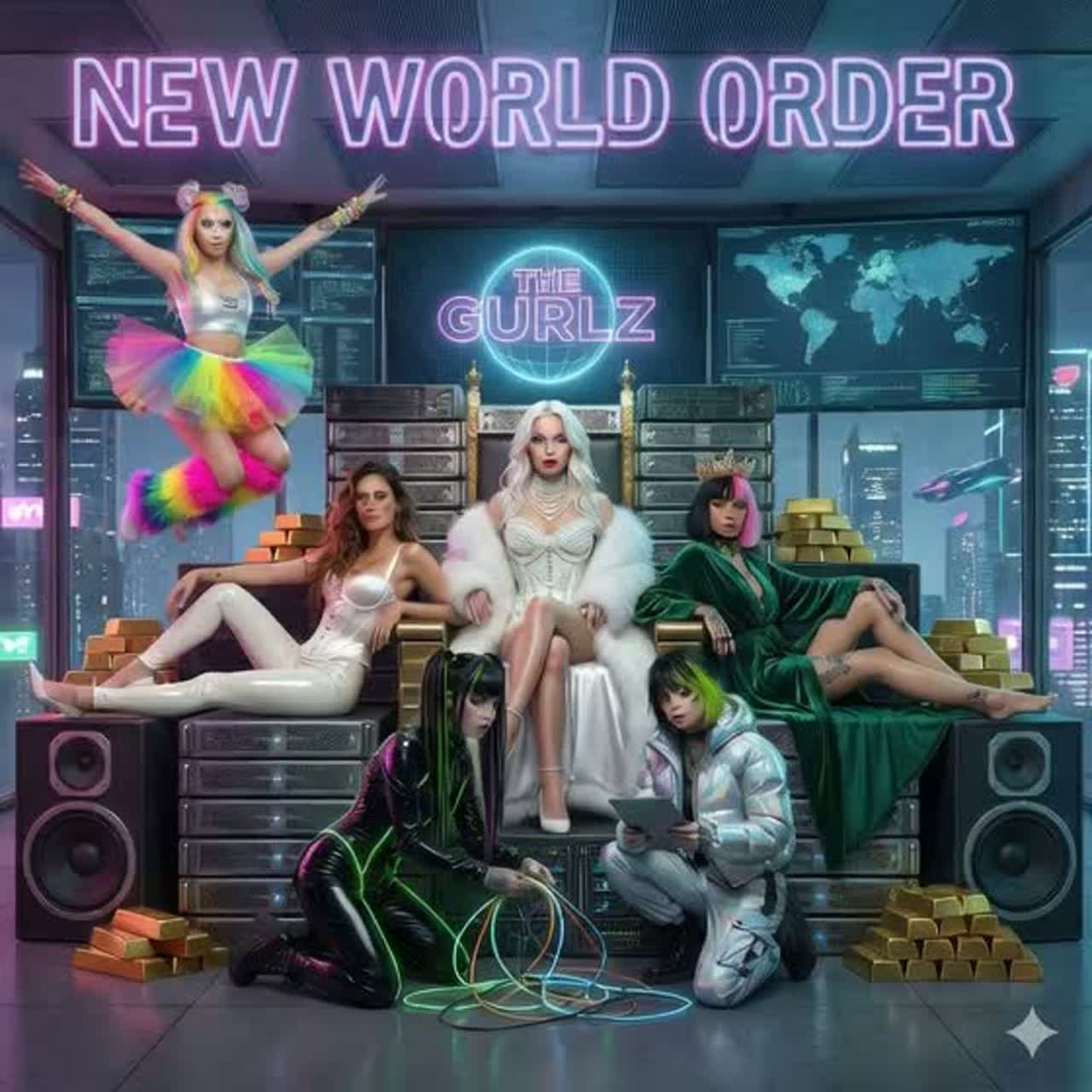 The Gurlz - New World Order Lyric Video👑🌍👾 artwork
