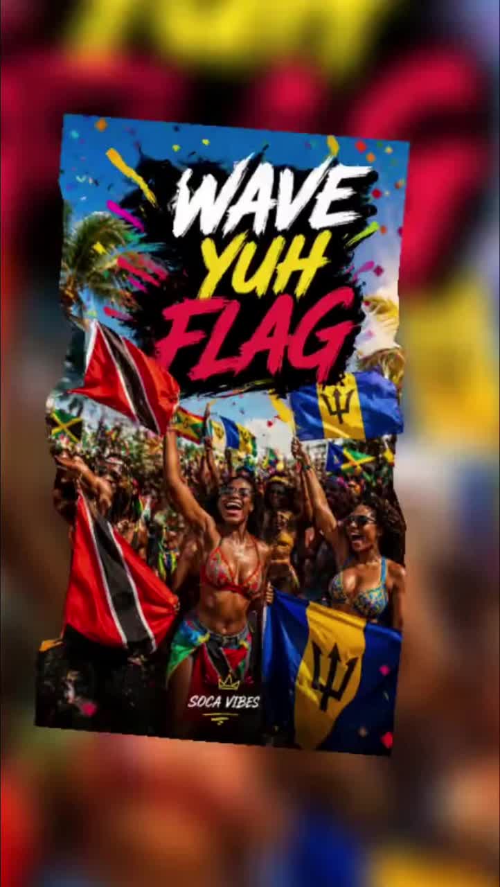 Wave Yuh Flag | Soca Carnival 2026 artwork