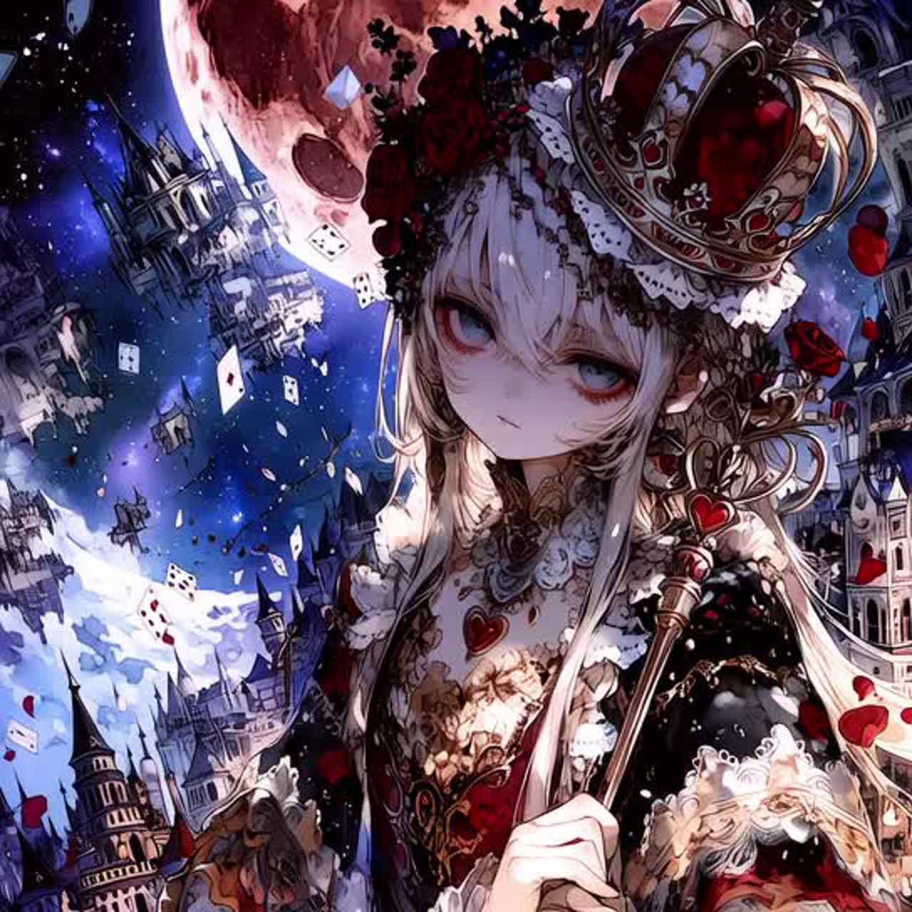 女王だけが知っている — louder vocal polish artwork