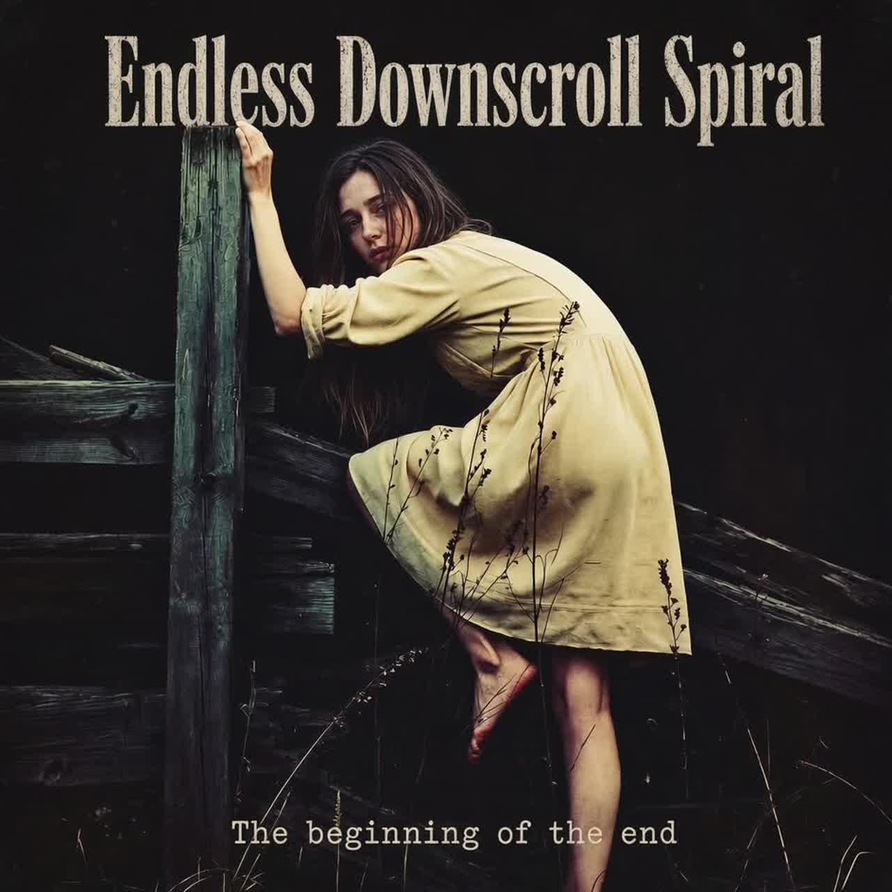 Endless Downscroll Spiral - The beginning of the end cover art