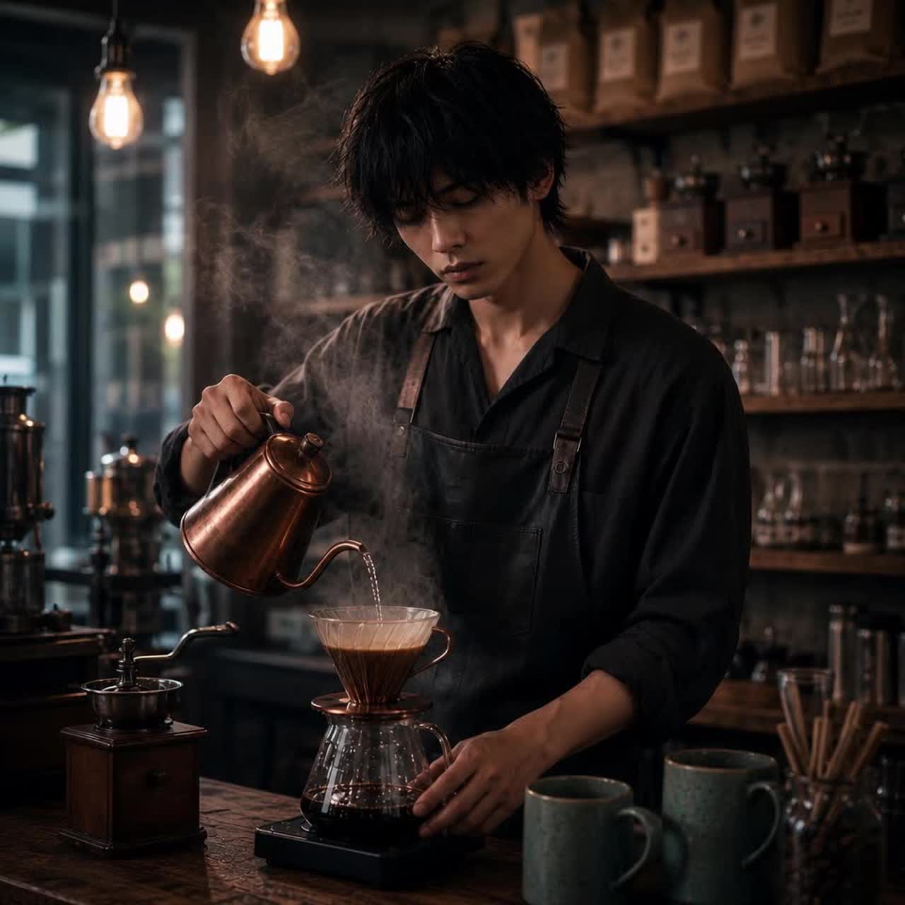 雨とコーヒー artwork