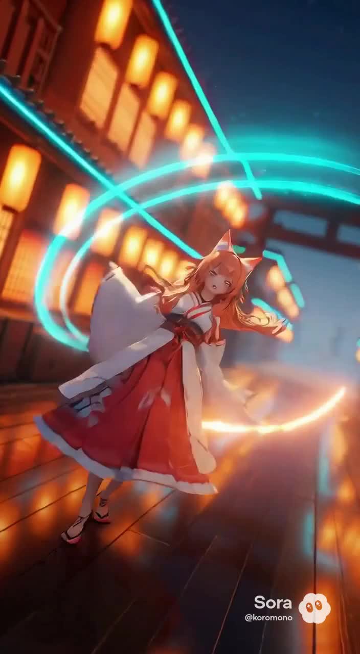 夜ノ光 — Dance in the Sky artwork