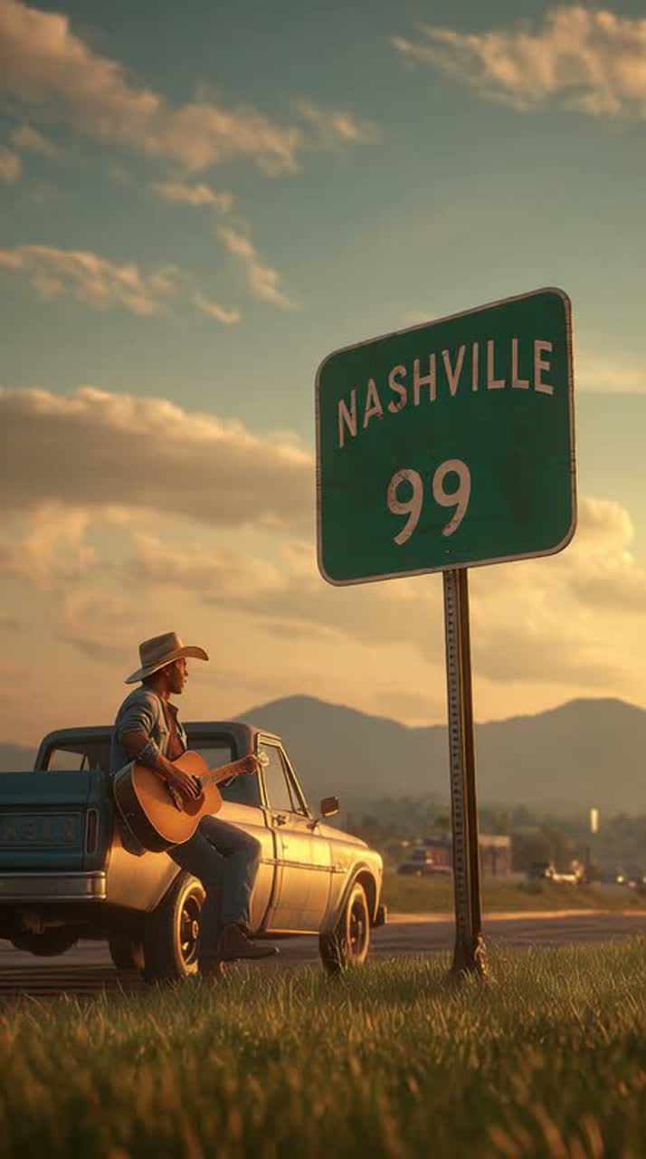 Ninety-Nine Miles to Nashville artwork