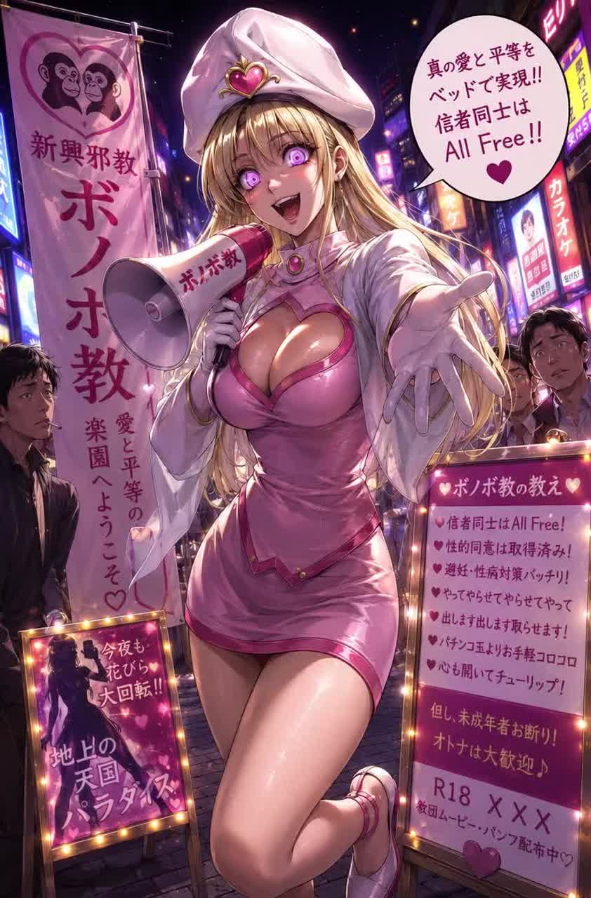 （R18）新興邪教ボノボ教の歌・完全布教バージョン（ＸＸＸ） artwork