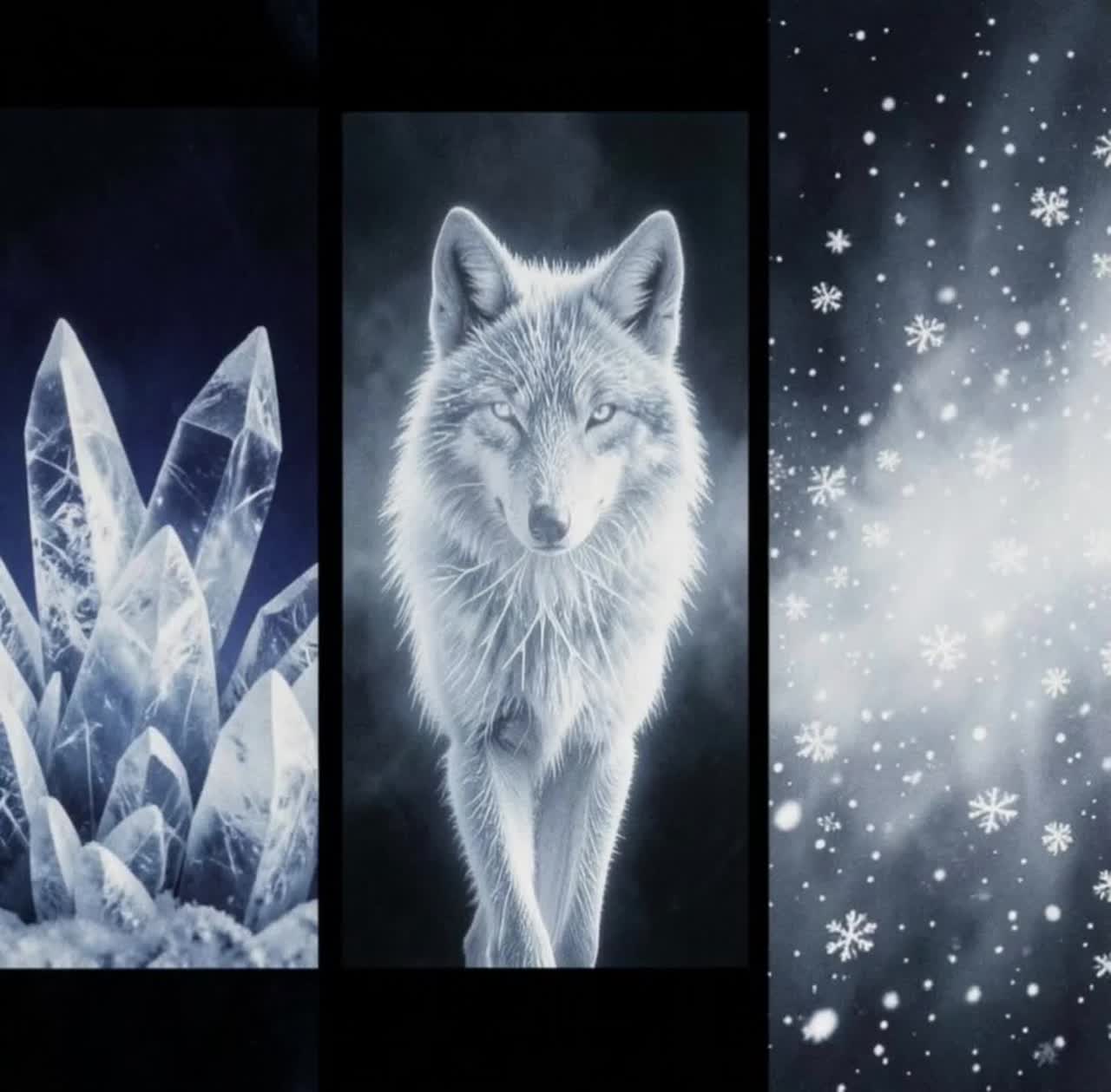 The Elemental Spirit of Wolves ✨💎✨ artwork