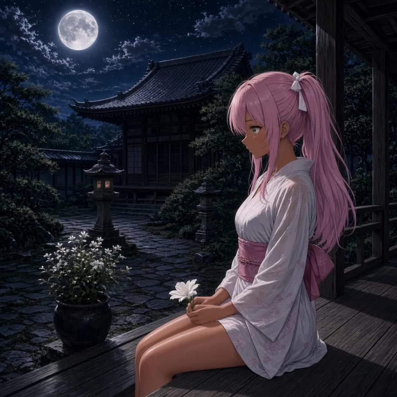 月華の彼方　～残～ artwork