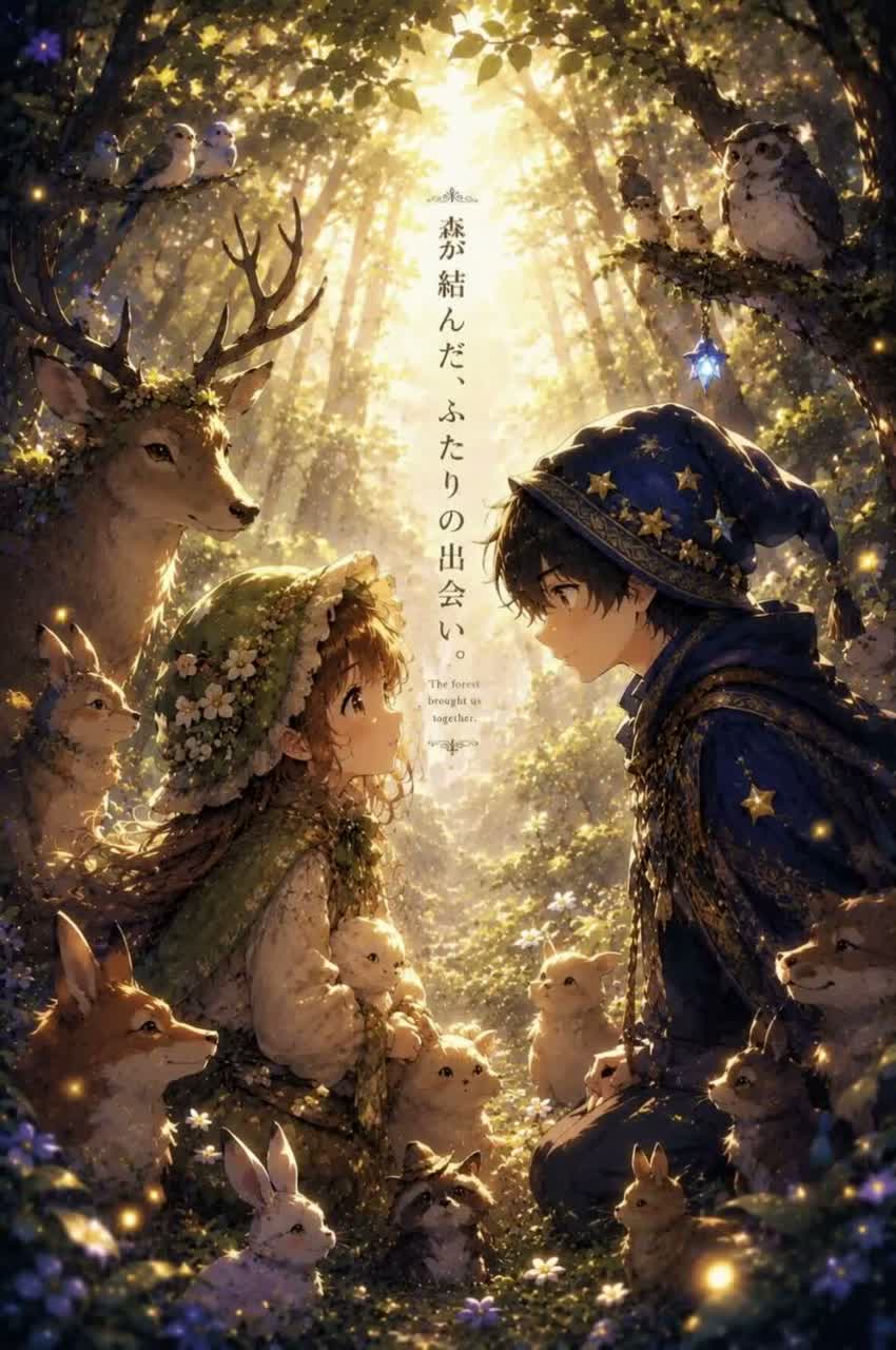 森帽子の少女 (Mori Bōshi no Shōjo) artwork