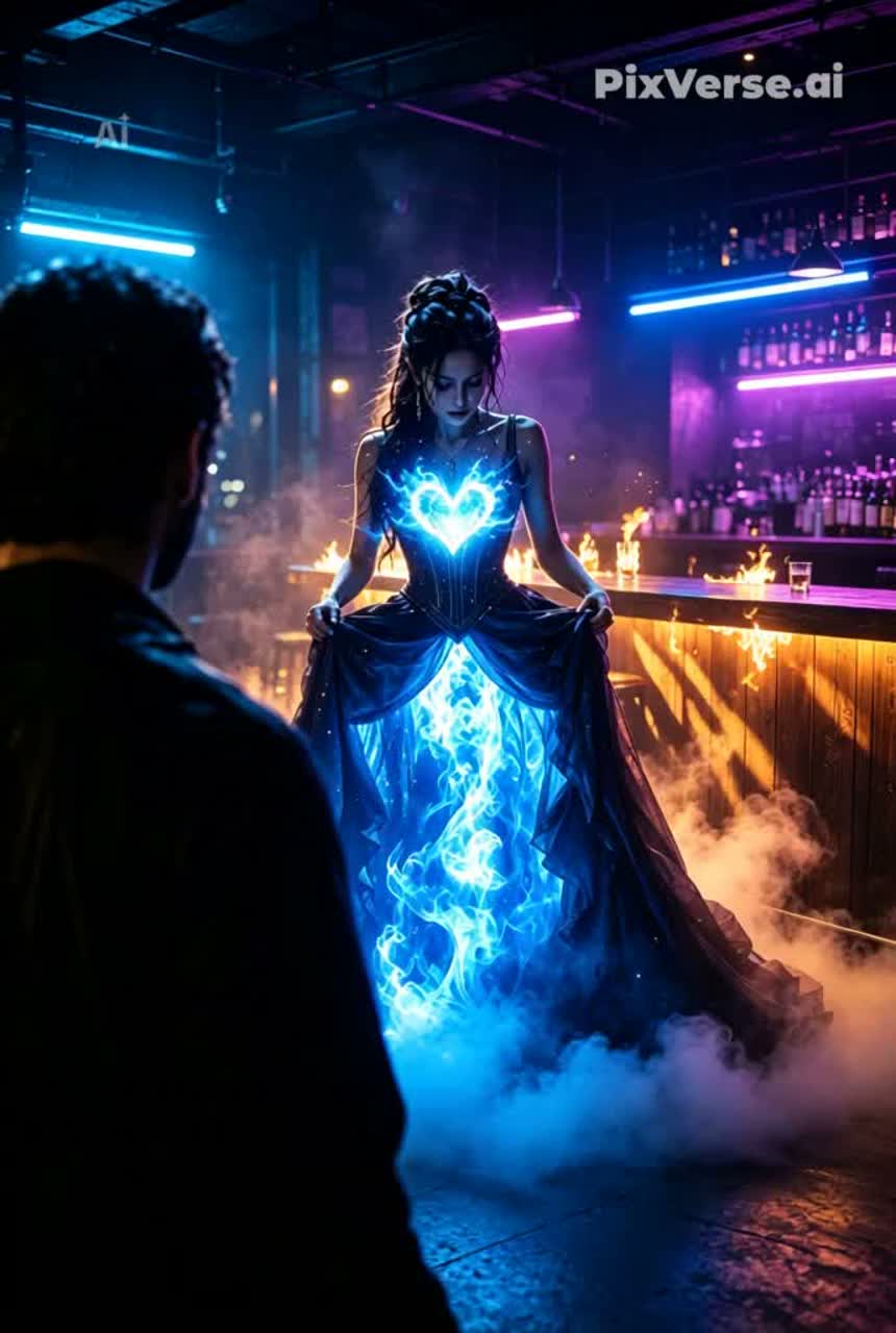 Bluefire в Платье artwork