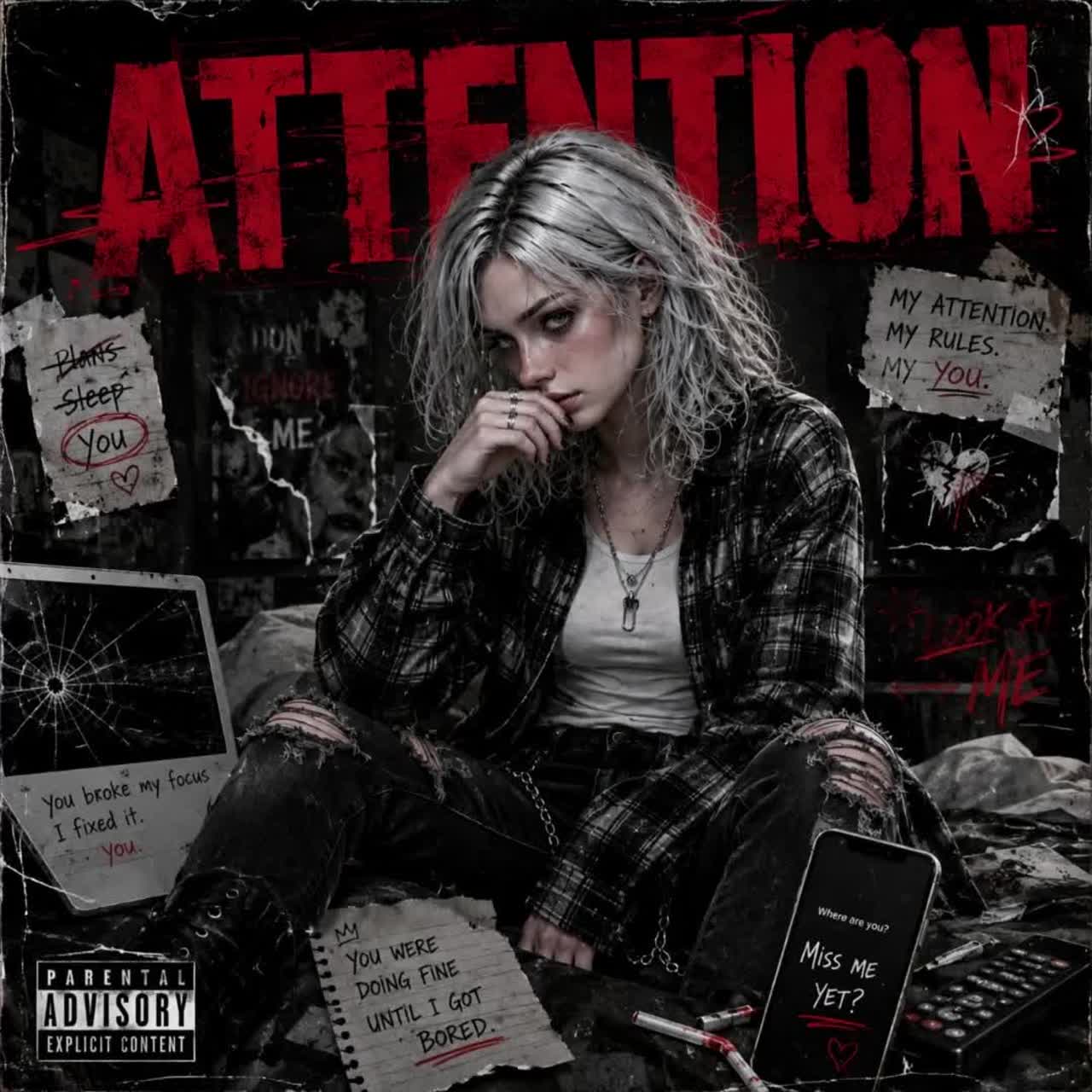 Attention artwork