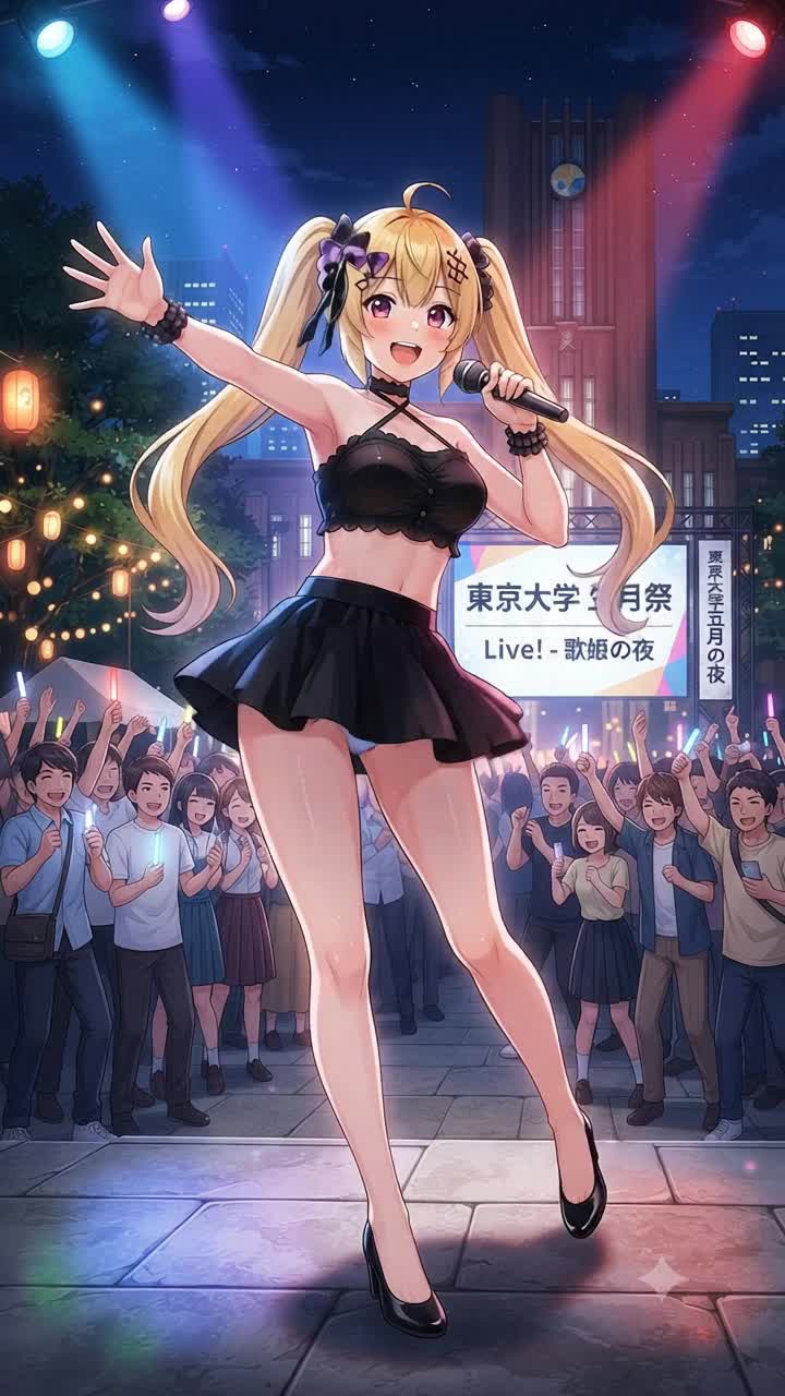 【ネコにゃーシリーズ】ネコにゃーの日常 〜縞パンは相棒だにゃー！東大爆笑ライブVer.〜 その2 #Denpa song artwork
