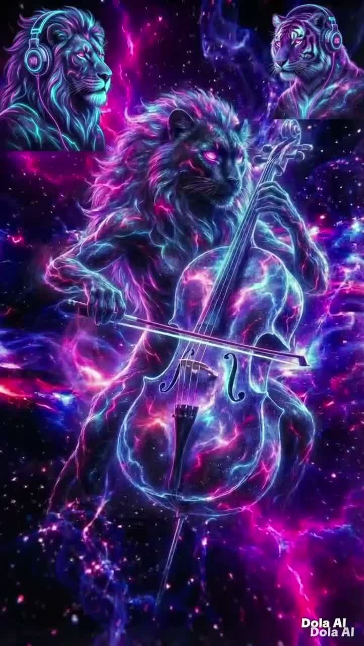 Big Cat Party artwork