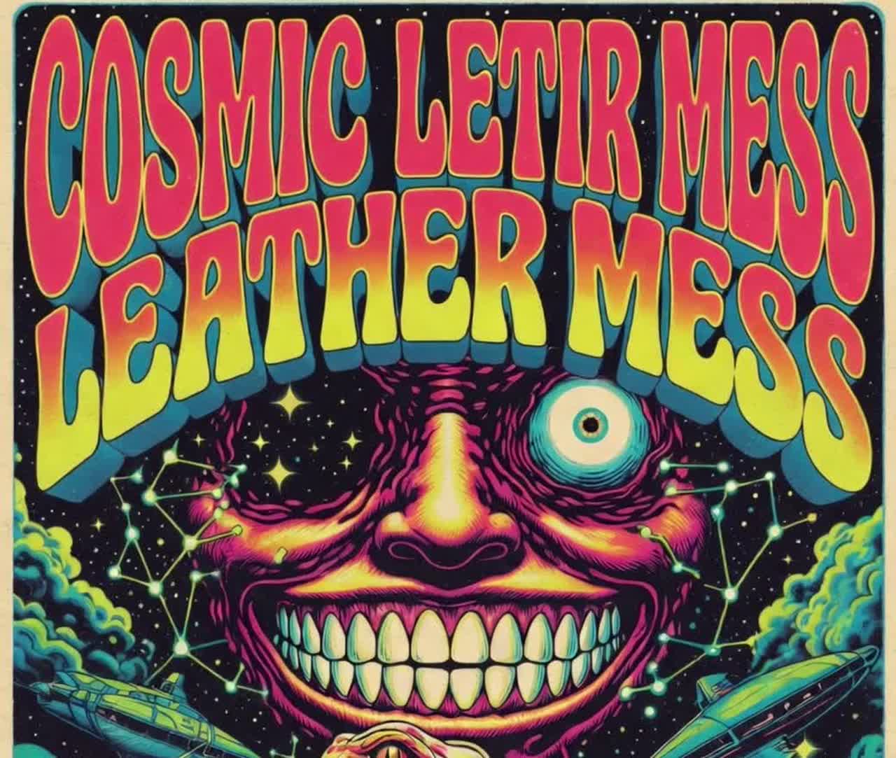 v2 Cosmic Leather Mess artwork