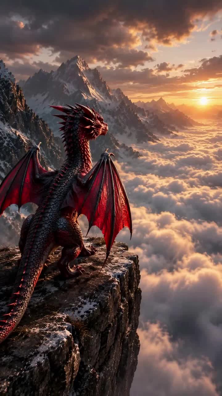 Little Dragon flying into the Light ✨☀️✨ artwork