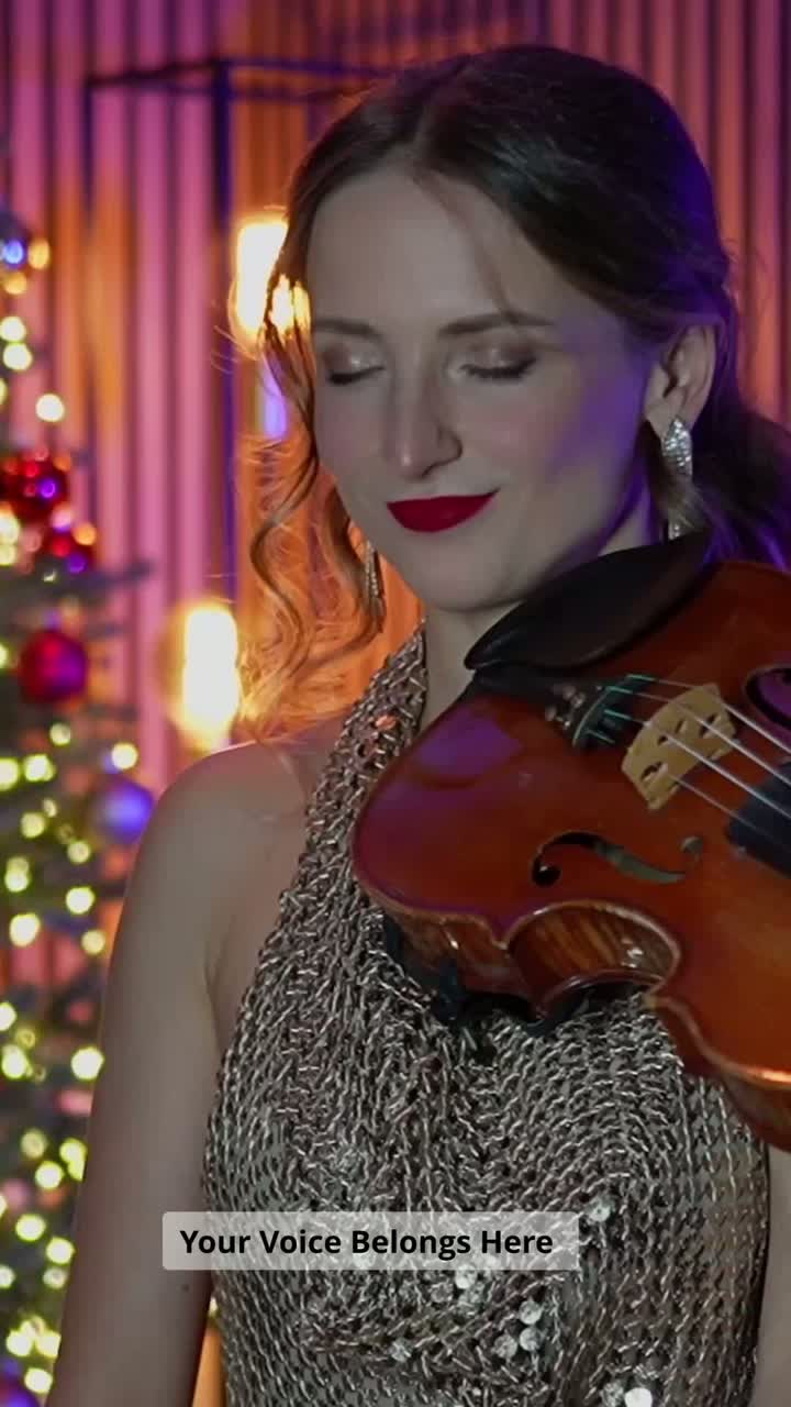 Sunny Roh ViOLiNiA - What Child Is This (Violin & Orchestra) | Suno