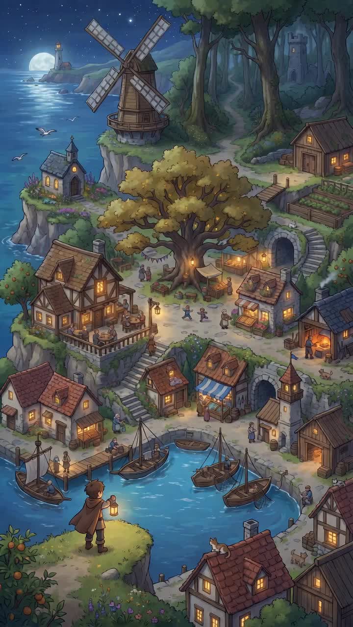 Moss Dock Melody - NIGHT artwork