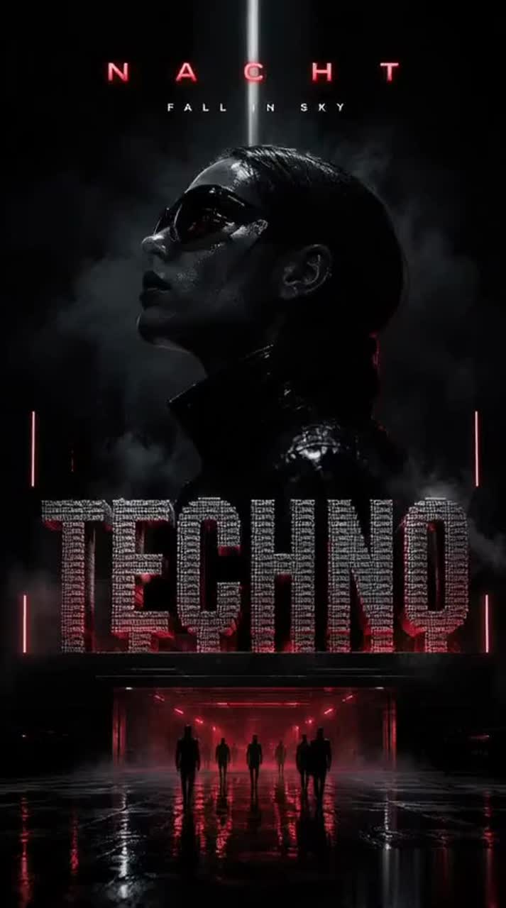 ⚡🖤ＮＡＣＨＴ🖤⚡[GERMAN TECHNO] [HQ] artwork