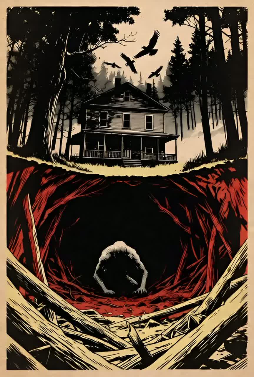 Under the floor artwork