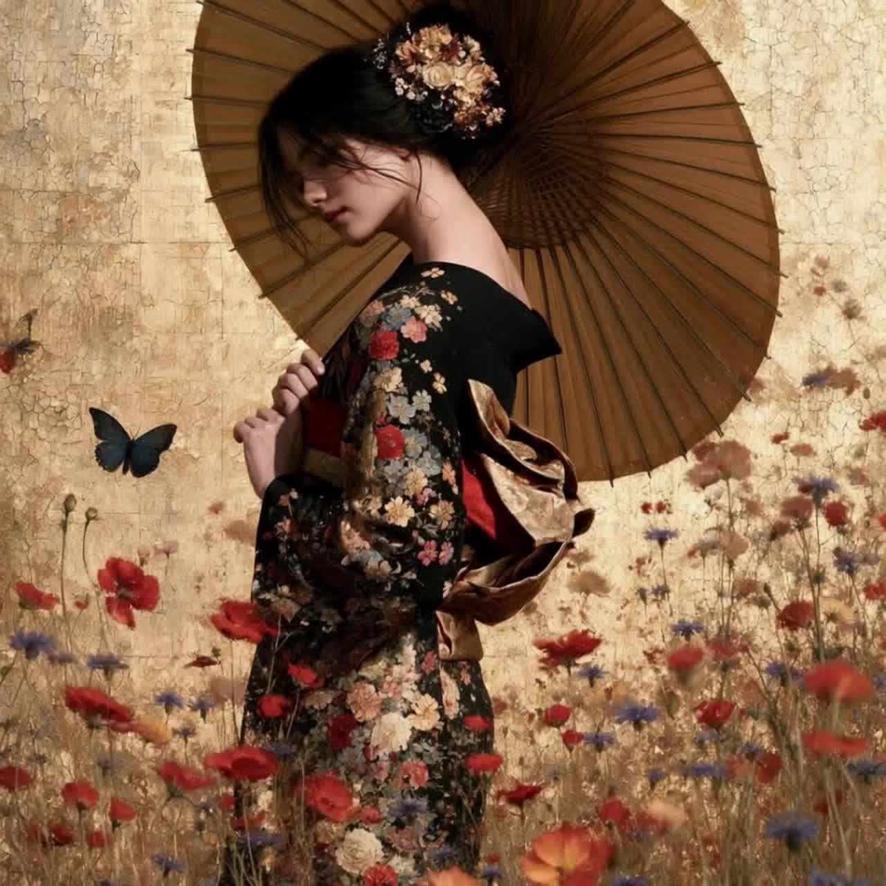 ✨💫Fleur: The Red in My Eyes | Fleur : Le Rouge dans Mes Yeux | 花：我眼中的那片紅 artwork