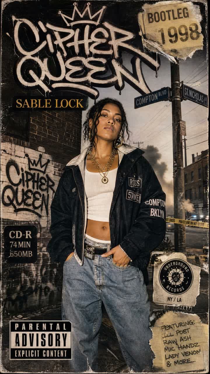Cipher Queen - Sable Lock artwork