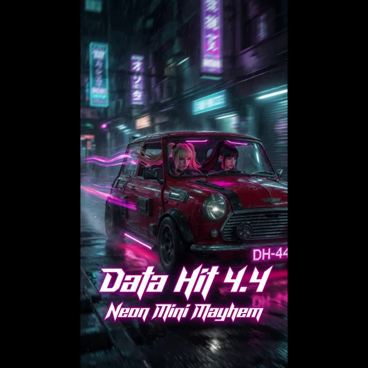 Data Hit 4.4 – Neon Mini Mayhem artwork