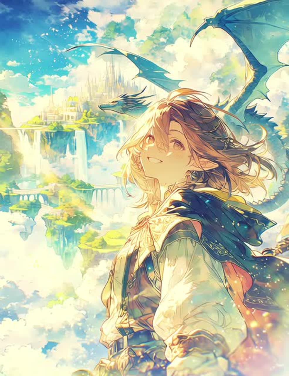 鍵ノ翼（Key of the Dragon） artwork