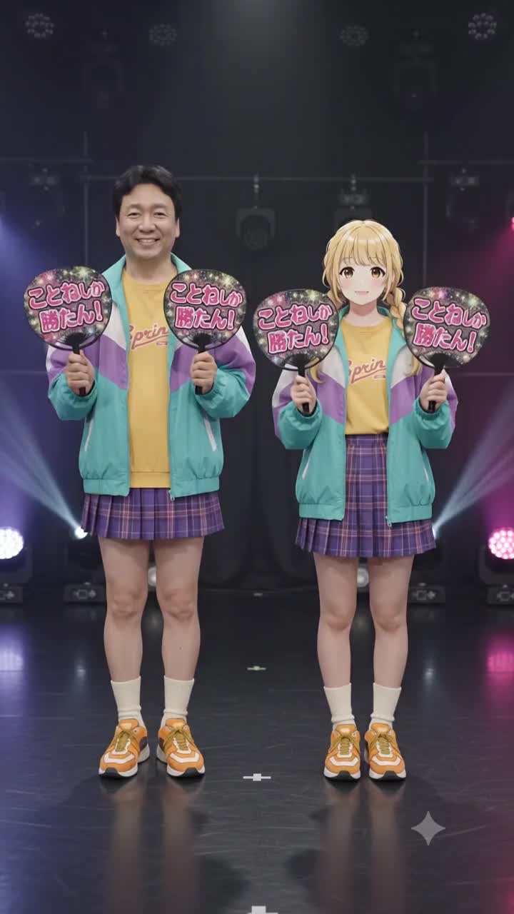【電波ソング＆学園アイドルマスターイメージ】ことねしか勝たん！電波 Ver. その1 #denpa song artwork