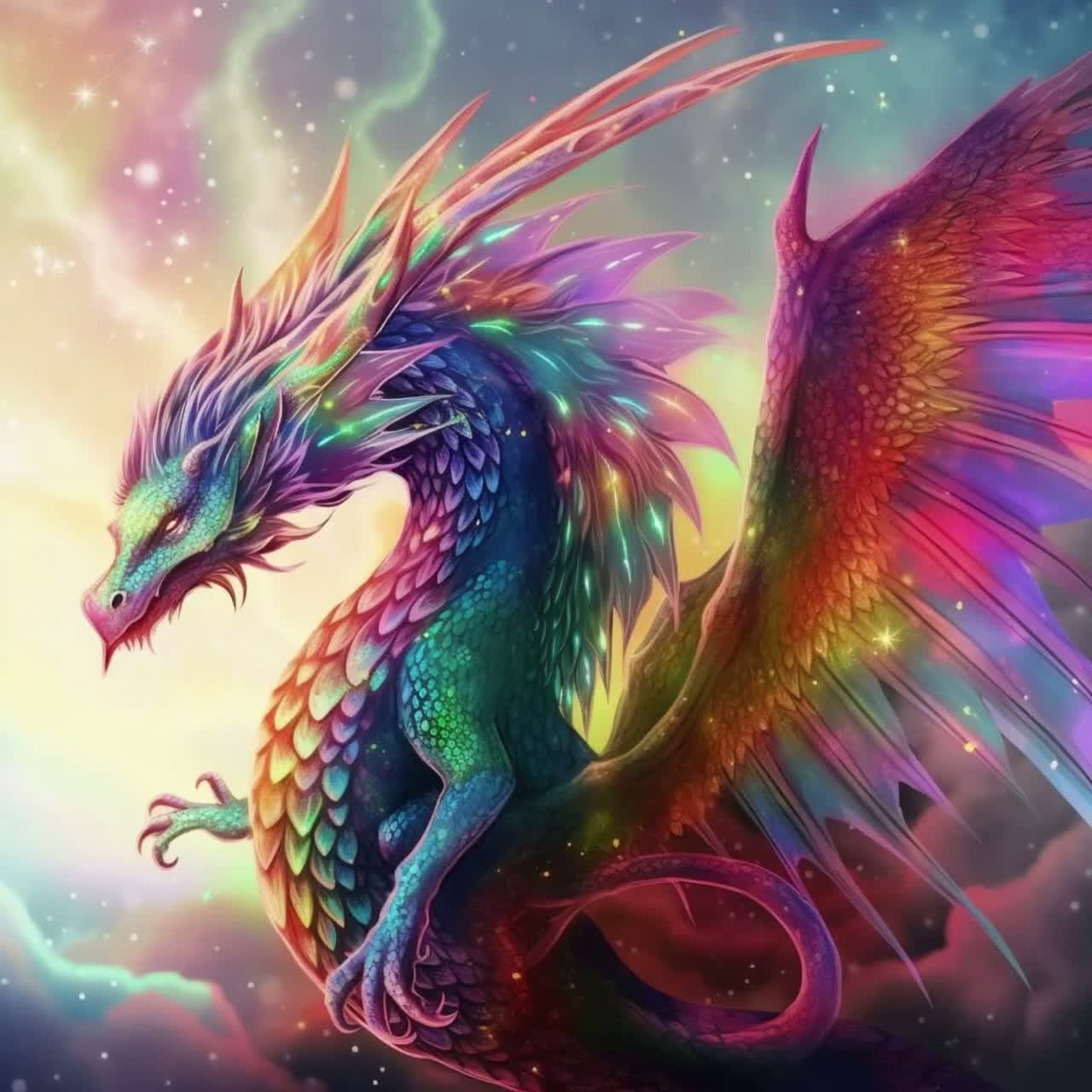 Dragons in the Cathedral artwork
