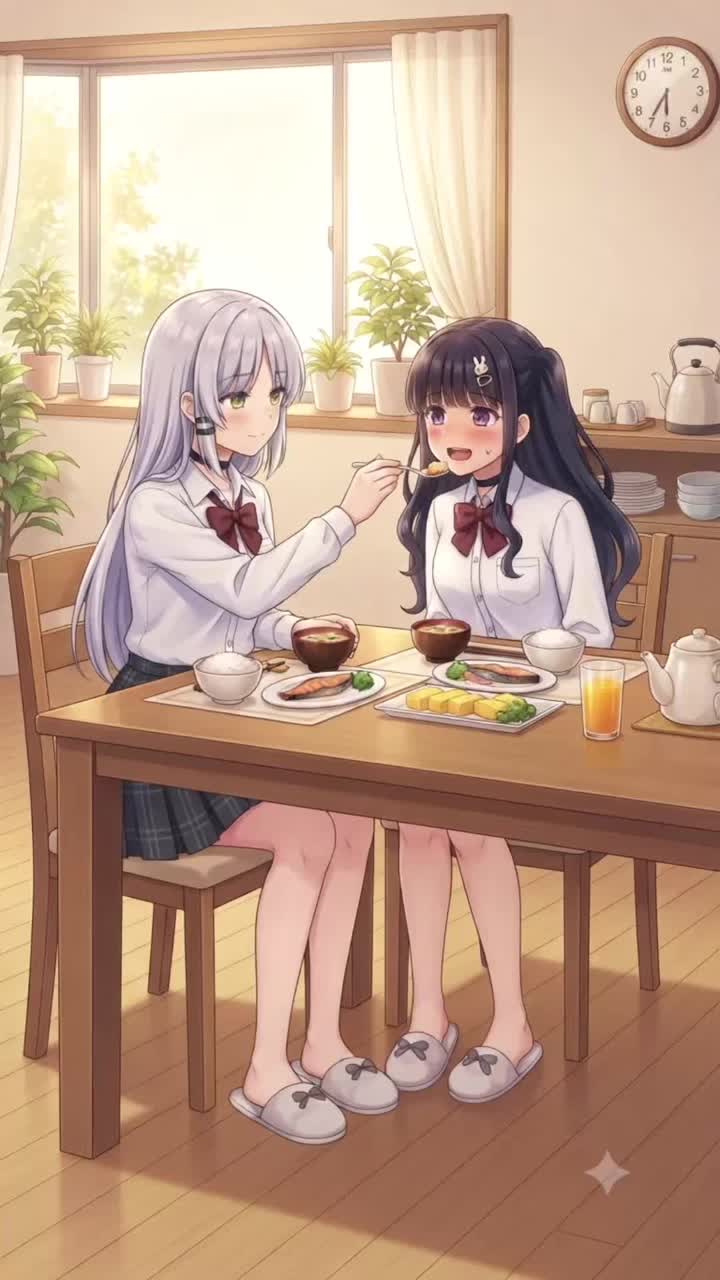 【ネコにゃーシリーズ】百合爛漫・最強風紀コンビ誕生！？ 〜シズカとちゅーたんと賑やかな仲間たち〜 その1 （yy電波ですか？イメージ） artwork