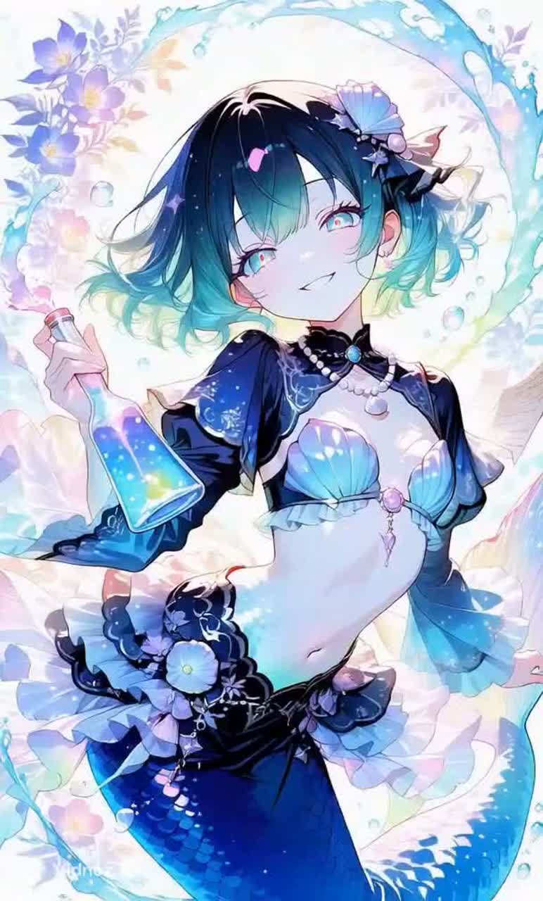 転生したら人魚姫だったけど恋より生存ルートを選びました artwork