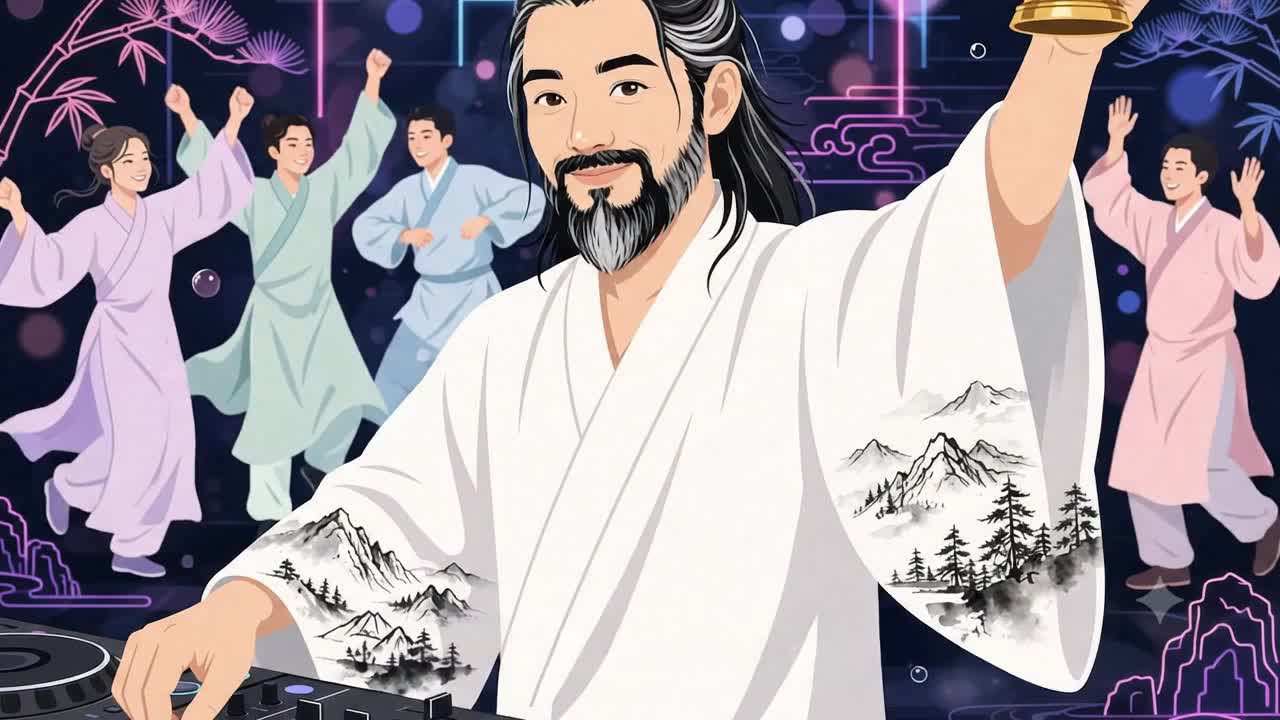 Brad Li : Drink for 3000 | aka將進酒 artwork