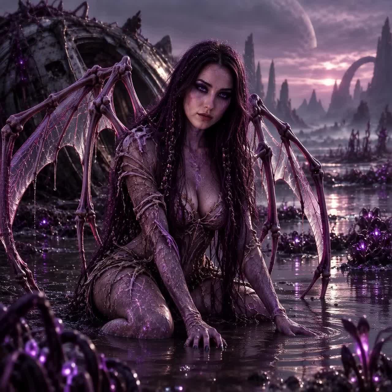 Purple and Bone cover art