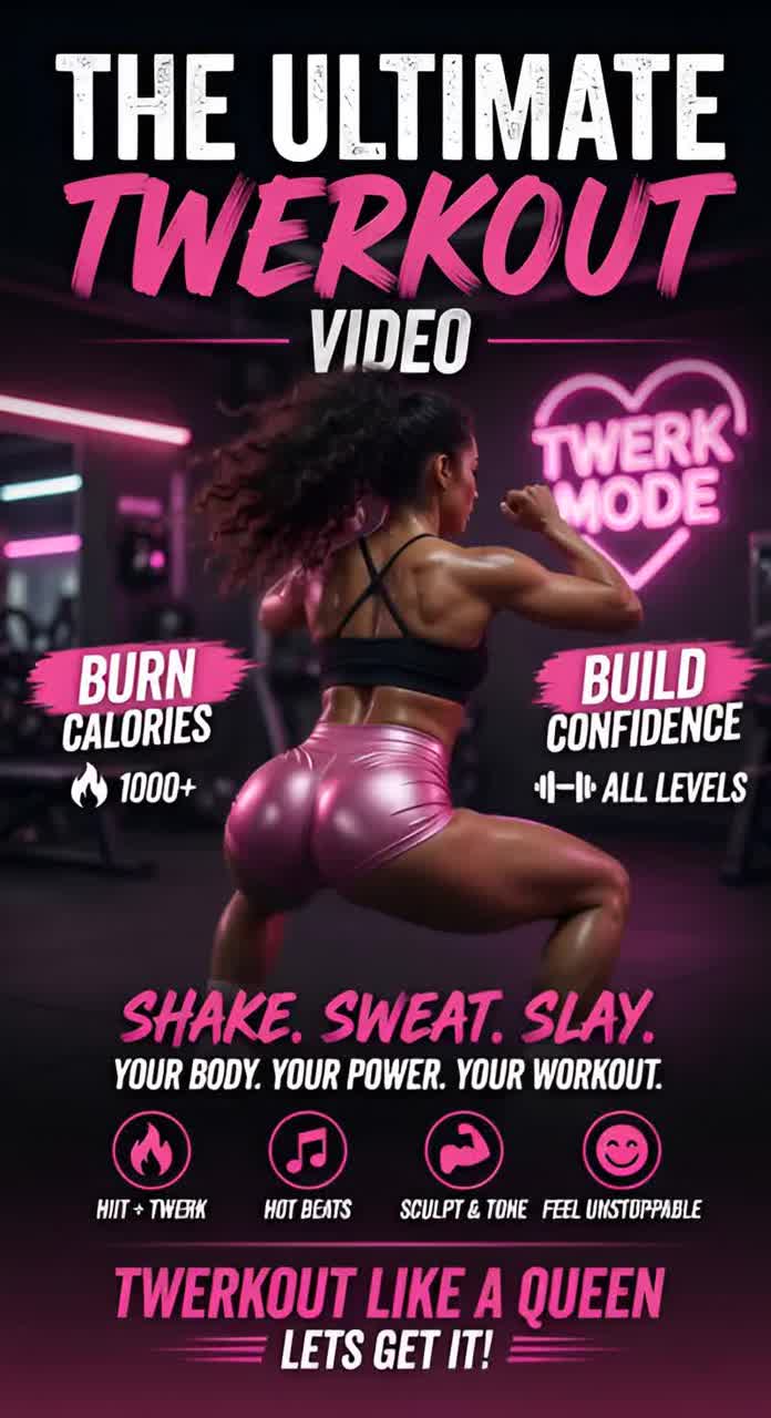 The Ultimate Twerkout Video ~ Buns of Steel artwork