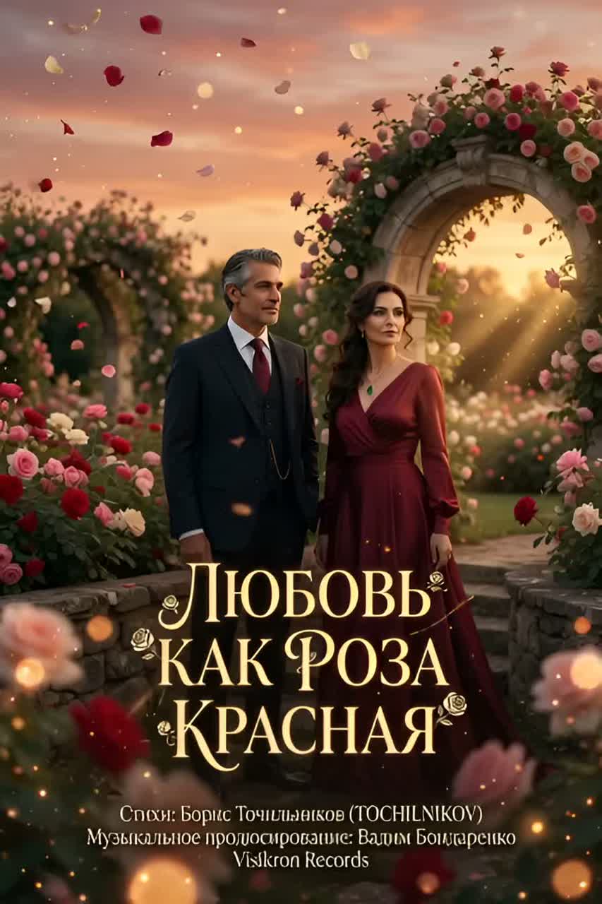 Любовь как роза красная artwork