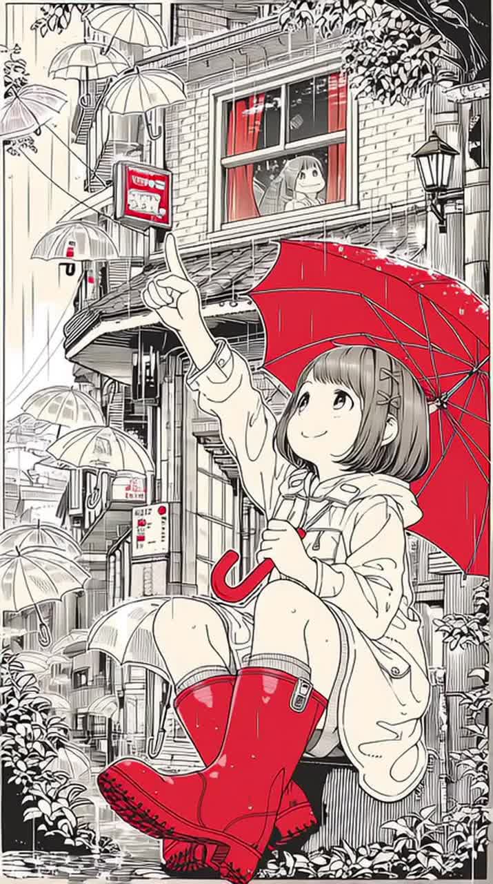 雨さがり Rain-Sagari artwork